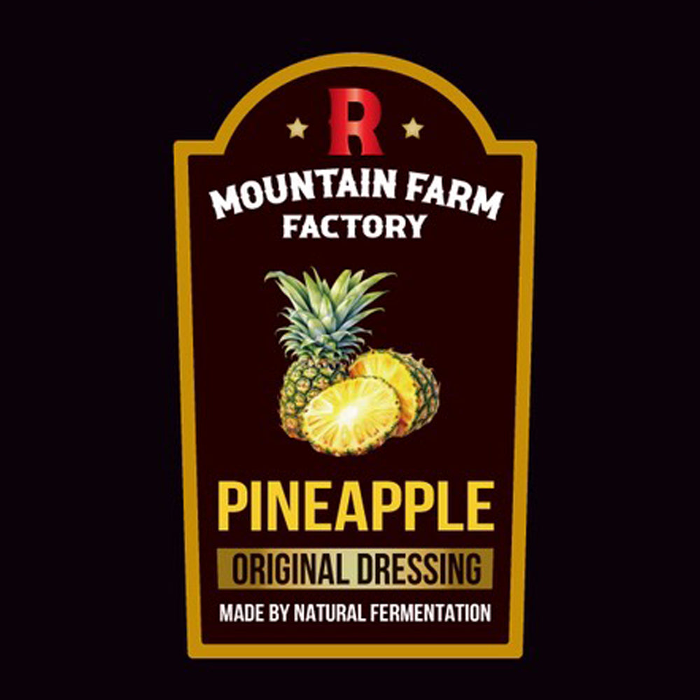豊かな自然に囲まれたびわ湖のハワイアンカフェのシェフの手づくり。無添加の自然発酵のパイナップルドレッシング。Sサイズ