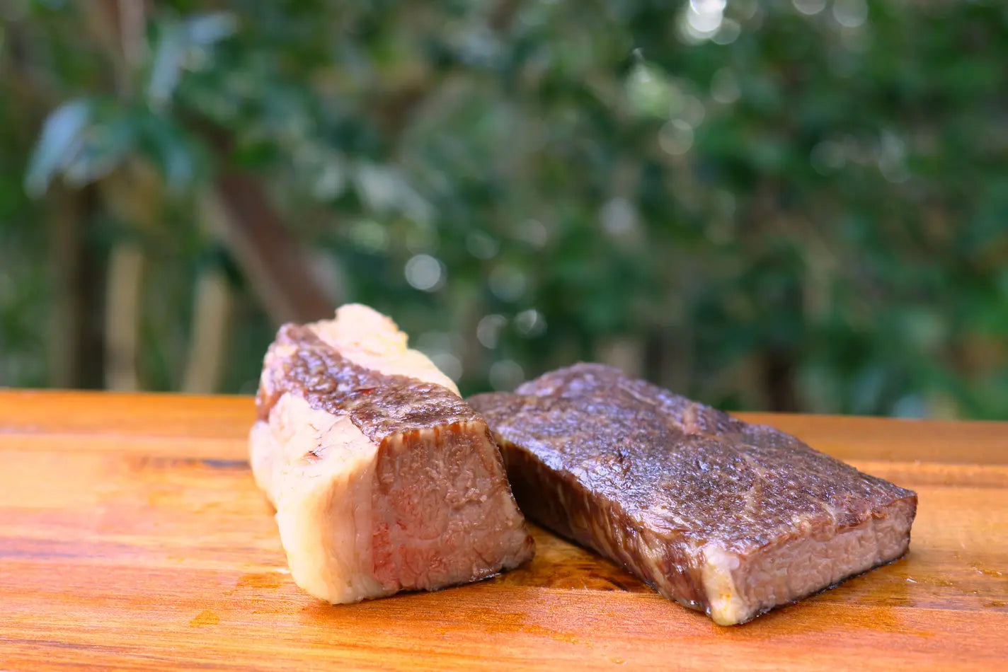 近江牛スモークステーキ:ランプ（もも肉）約150g